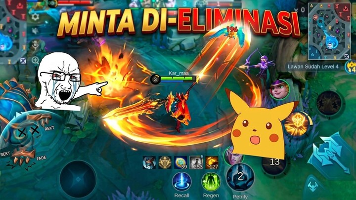 sekali combo tewas mengenaskan 😵 - MLBB EXE