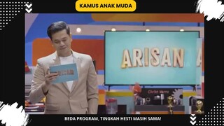 Beda Program Hesti Tingkahnya masih sama sedikit lari