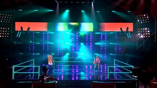 Aydan Calafiore v Madi Krstevski 'Uptown Funk' - The Voice Australia 2018 #usuk