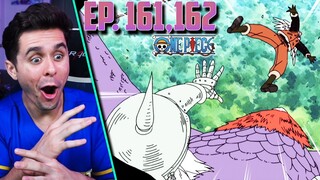 "GAN FALL WITH THE SAVE" One Piece Ep.161,162 Live Reaction!