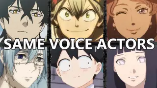 Black Clover All Characters Japanese Dub Voice Actors Seiyuu Same Anime Characters