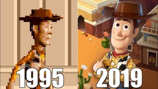 Evolution of Toy Story Games [1995-2019]