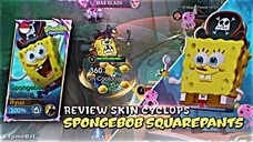 [EARLY ACCESS] REVIEW SKIN CYCLOPS "SPONGEBOB" LUCU BANGET SKILLNYA NGELUARIN KRABBY PATTY