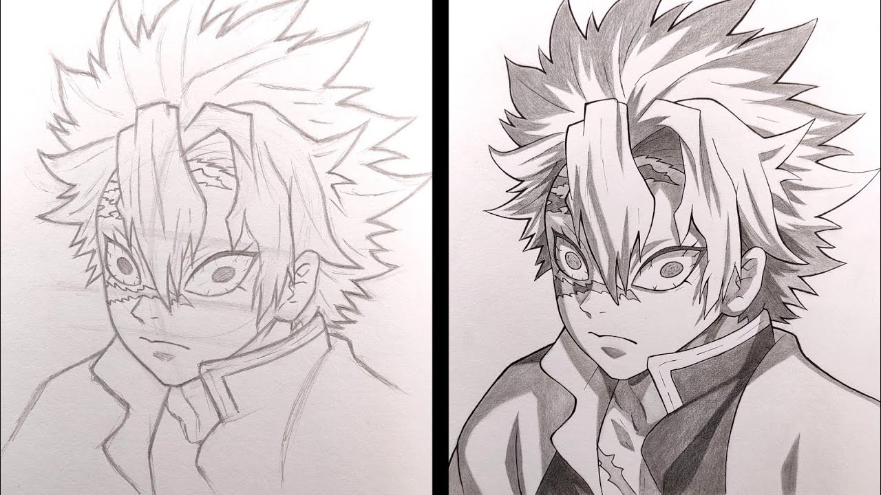 8 Easy Steps To Draw Asta From Black Clover - Easy Tutorial 