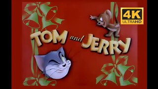 Tom and Jerry Christmas Eve P1: 4K Restoration Part 1 Topaz Video Enhance AI Tom and Jerry E3 1941 P