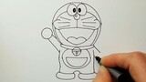 Hướng dẫn bạn cách vẽ Doraemon dễ dàng!