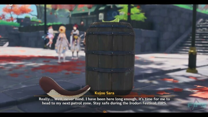 When Sayu turns into a barrel #IrodoriFestival #Sayu #Barrel