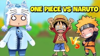 MEOWPEO MINI GAME ONE PIECE ĐẠI CHIẾN NARUTO TRONG MINI WORLD