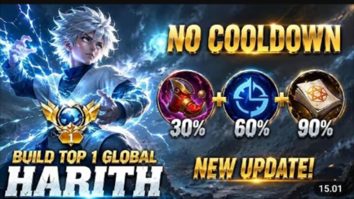 TOP GLOBAL HARITH BUILD – NO COOLDOWN META 2026 🔥