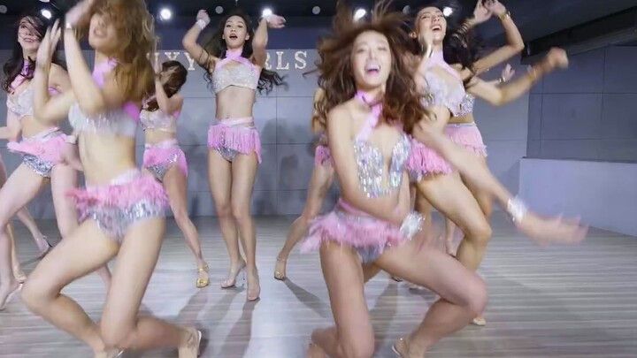 Luxy Girls Series ช็อตเดียววิ่งผ่านจุดจบโดยไม่ตัดกระจก Luxygirls X iDance Studio