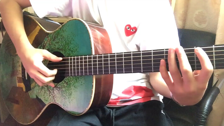 [Fingerstyle] JoJo's Bizarre Adventure! Adaptation of the golden execution song "il vento d'oro"