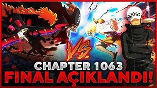 YONKOU KAPISMASI! ONE PIECE CHAPTER 1063 INCELEME