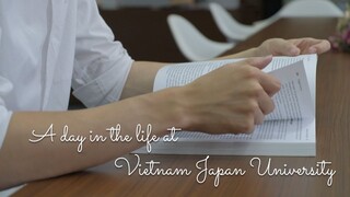 A day in the life of a master student in Vietnam Japan University | Trường Đại học Việt Nhật