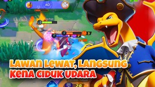 Lawan Lewat, Langsung Kena Ciduk! - Montage Seismic Slam Charizard