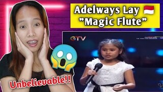 Adelways Lay - The Magic Flute | Blind Auditions | The Voice Kids Indonesia | REACTION 🇵🇭