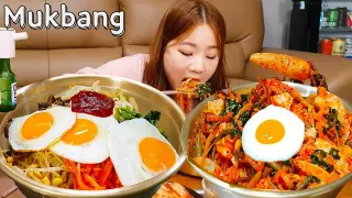 🍚양푼이비빔밥+촌된장찌개🥘 '삼순이정식'은 밤 12시에 먹어야 제 맛 인정?!😋 쏘주+비빔밥🍶BIBIMBAP  MUKBANG ASMR EATINGSHOW REALSOUND 요리먹방