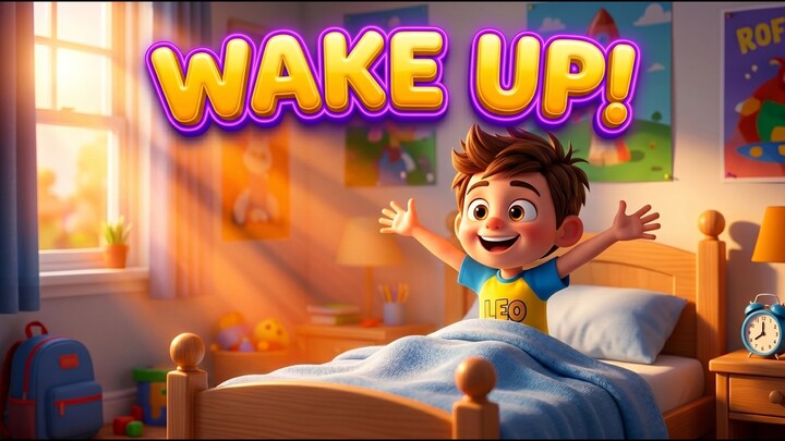 Morning Routine Song for Kids ☀️ Wake Up & Get Ready | Nursery Rhymes
