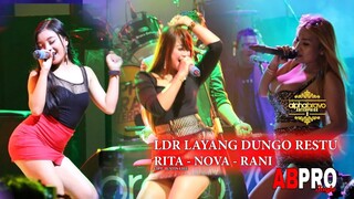 TRIO JAGO GEOL RITA NOVA RANI - LDR [  LAYAG DUNGO RESTU ] [ COVER ] CIPT.JUSTIN LIEE - AB PRO JOGJA