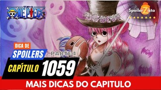 ONE PIECE DICAS DE SPOILERS 1059 PARTE 4 - MAIS DICAS ESTÃO SAINDO!!!