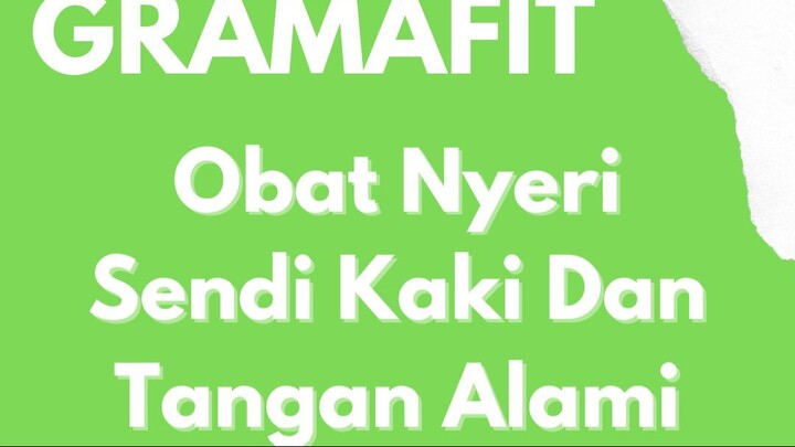 Obat Nyeri Sendi Kaki Dan Tangan Alami