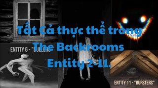 Tất Cả Thực Thể Trong The Backrooms Entity 2-11-GS Creepypasta.