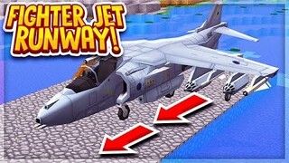 I made a FIGHTER JET RUN WAY! | Modded Factions