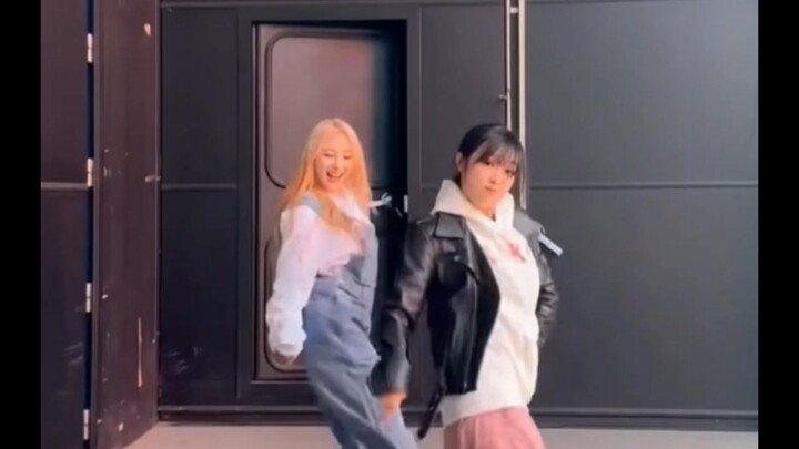 IZONE合体丨李彩演+崔叡娜+曺柔理+姜惠元 Knock挑战