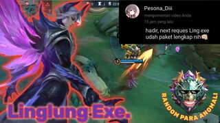 MLBB EXE || LingLung.exe, alpha pun di bikin bengong 🙀🙀🙀