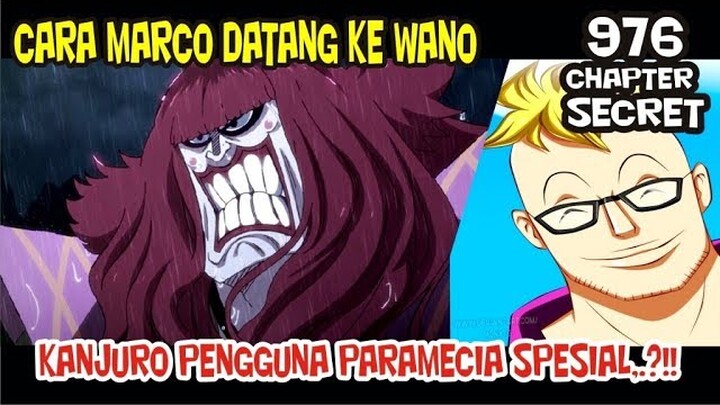 KANJURO PENGGUNA PARAMECIA SPESIAL? dan Cara MARCO DATANG SUDAH TERLIHAT,.?