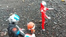 ULTRAMAN GEED DI TENGGELAM KAN OLEH MONSTER GODZILLA #boboiboy #Ultraman #kamenrider #snackvideo #up