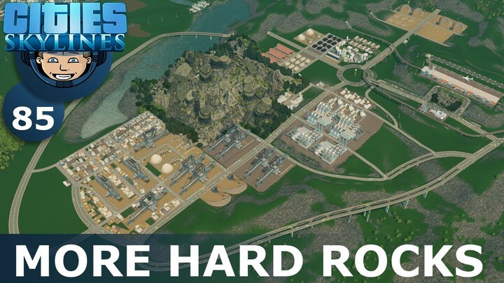 MORE HARD ROCKS: Cities Skylines (All DLCs) - Ep. 85 - Building a Beautiful City