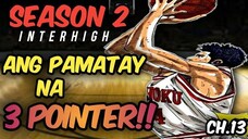 CHAPTER- 13 - SLAMDUNK SEASON 2 INTERHIGH | TAGALOG MANGA REVIEW