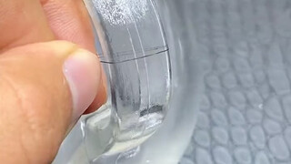 看这个方法辨别水晶跟玻璃的区别行不行