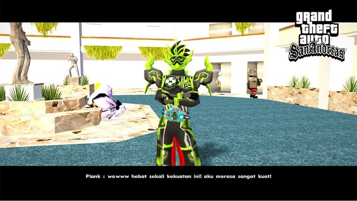 KEMBALINYA KEKUATAN KAMEN RIDER CHRONUS - GTA Lucu Spongebob