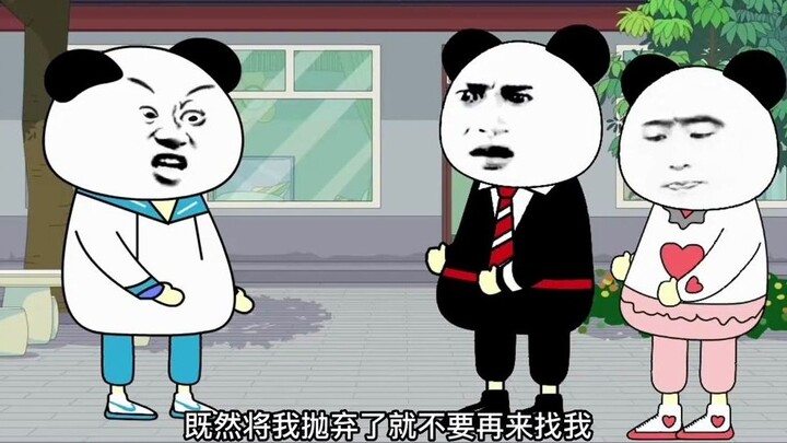 Sand Sculpture Animation Pandaman Series: Abandonment and Existence