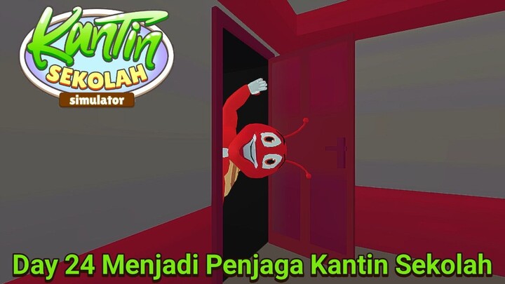 Ada Makhluk Yang Mirip Siput Berada Di Dalam Gedung Si Lambat!? | Kantin Sekolah Simulator Part 24
