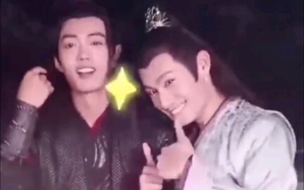 【Hậu trường A Lệnh】Haha hôm nay cũng là những chú Tiểu Tán và Đại Thành vừa vui vẻ vừa đáng yêu nhé～