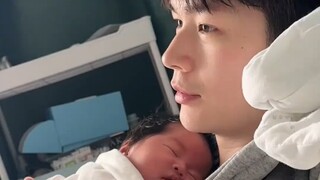 男子刚带娃时清新帅气，带娃两个月后看着整个人都变得埋汰了！！