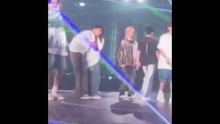 Mingyu bending into half of his height for a hug🤗#seventeen #mingyu #woozi #scoups #hoshi #dk #jun