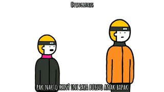 KETIKA BORUTO MENCARI PERHATIAN AYAHNYA | ANIMASI LUCU - KARTUN LUCU - ANIME LUCU | #ANIMASTRIP