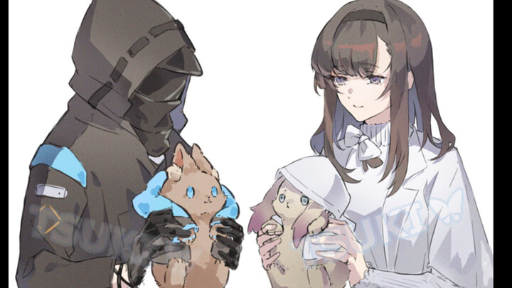 [Painting process] Look! The former civilizations are showing off the rabbits they found! [Arknights