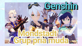 Mondstadt Grup pria muda