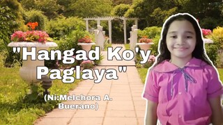 Hangad ko'y Paglaya       (Ni:Melchora A. Buerano) @Thea Althea Vlog