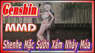 [Genshin, MMD] Shenhe Mặc Sườn Xám Nhảy Múa