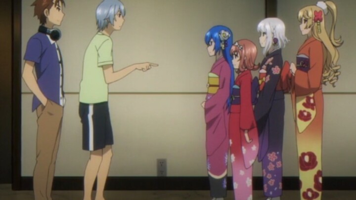 When Akatsuki and Yukina started living together, the harem members couldn't stand it anymore becaus