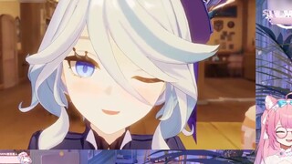 Japanese v cat watching "You ate the ring?...Hmm?!" is so happy that I want to get married. I hope t