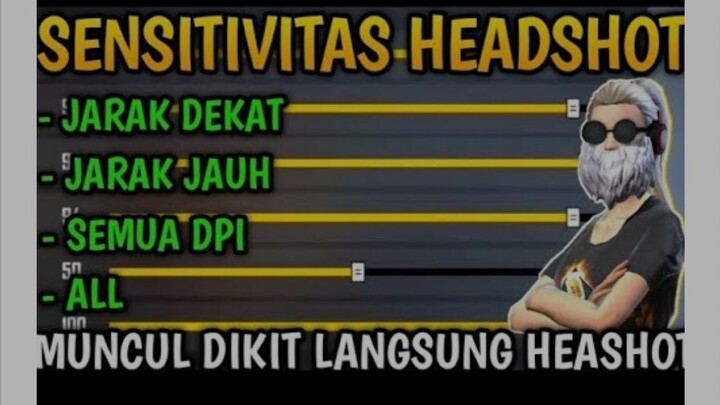 100% HEADSHOT❗SENSITIVITAS HEADSHOT TERBARU SETELAH UPDATE 2022 || WORK ALL DEVICE ⚙️ AUTO HEADSHOT