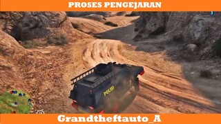 PROSES PENGEJARAN ! ORANGNYA KABUR !