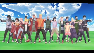 Do Re Mi Fa Rondo【NARUTO MMD】NARUTO*SASUKE*KAKASHI*HINATA*SAKURA*Other characters