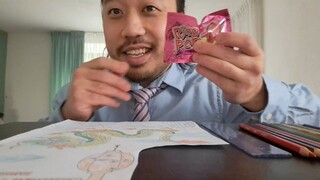 ASMR Cola Ring Lollipop + Line Drawing & Coloring Mountains ⛰️